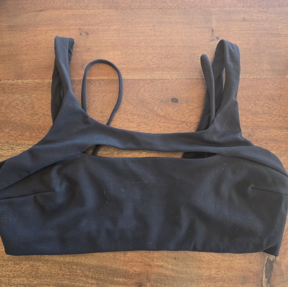 lululemon athletica Black Strappy Sports Bra